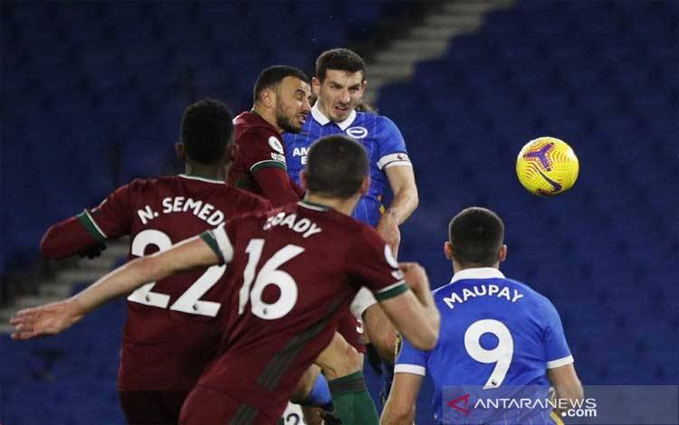 Brighton dan Wolverhampton Berbagi Poin Setelah Lewati Hujan 6 Gol