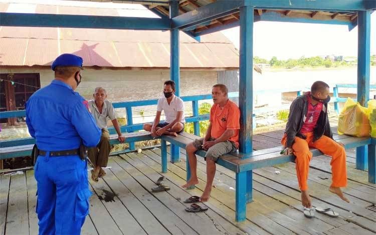 Warga di Bantaran Sungai Seruyan Diminta Waspada Air Pasang Laut