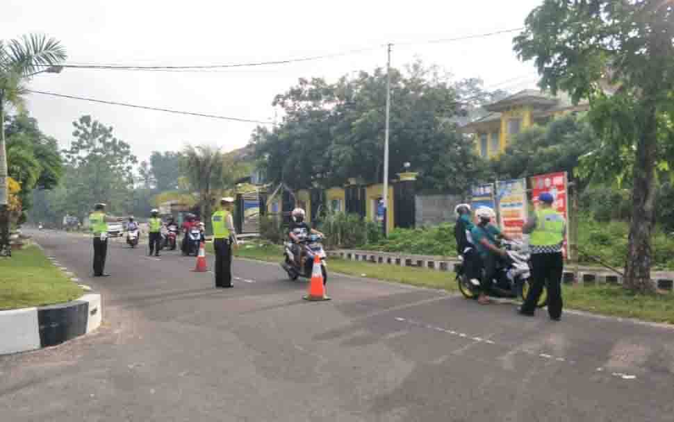 Satlantas Polres Sukamara Evaluasi Kasus Kecelakaan Berat Tahun 2020