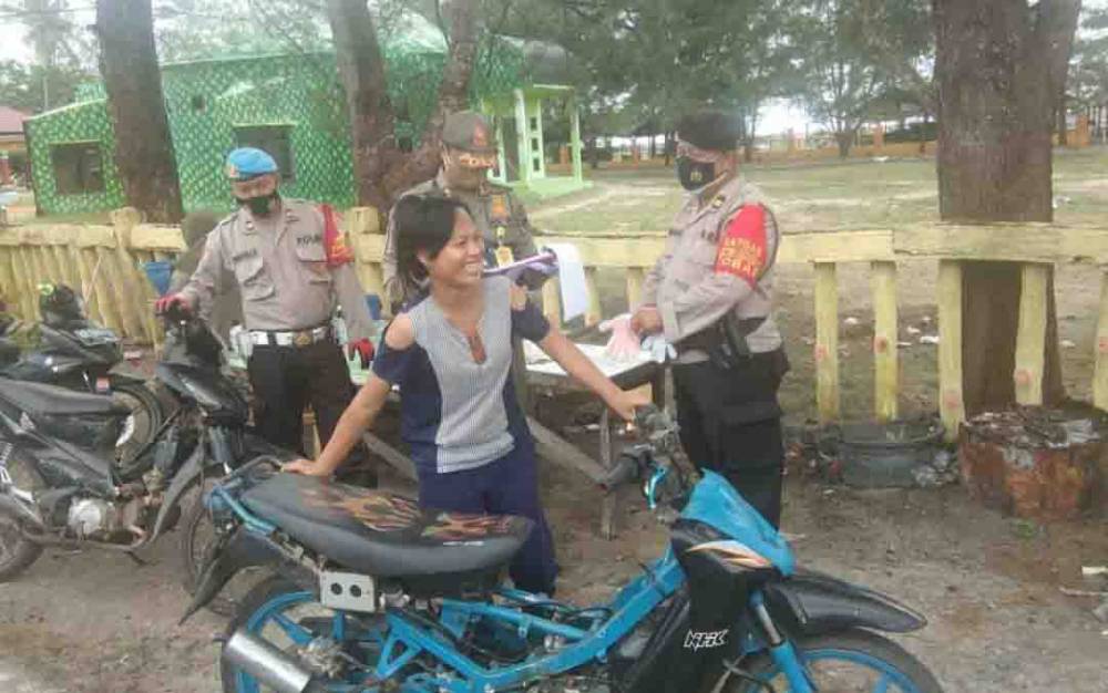 35 Warga Terjaring Operasi Yustisi di Kumai Gara-gara Langgar Protokol Kesehatan
