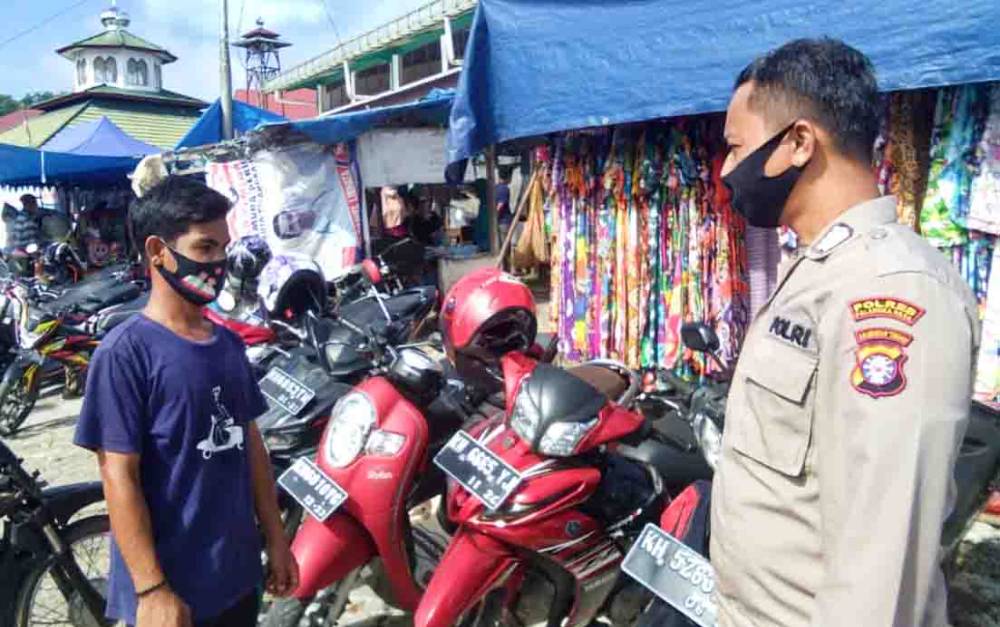 Personel Polsek Bukit Batu Patroli Rutin Antisipasi Kerawanan Kamtibmas