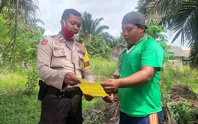 Upaya Pencegahan Karhutla Terus Galakkan Polsek Seruyan Tengah