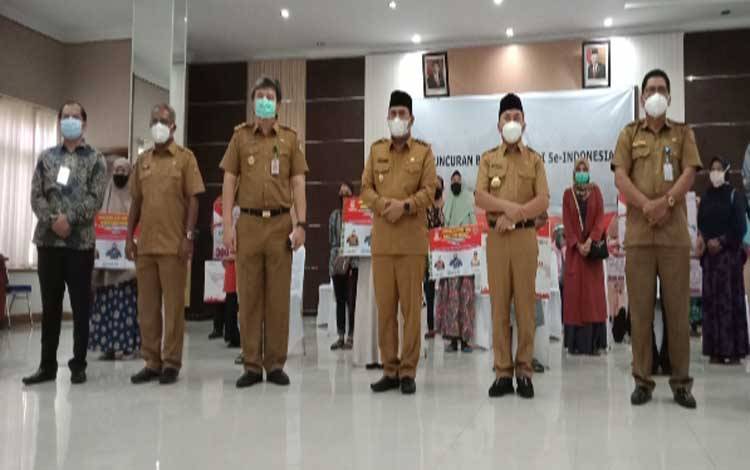 Gubernur Kalteng Ikuti Peluncuran Bantuan Tunai Seluruh Indonesia 2021