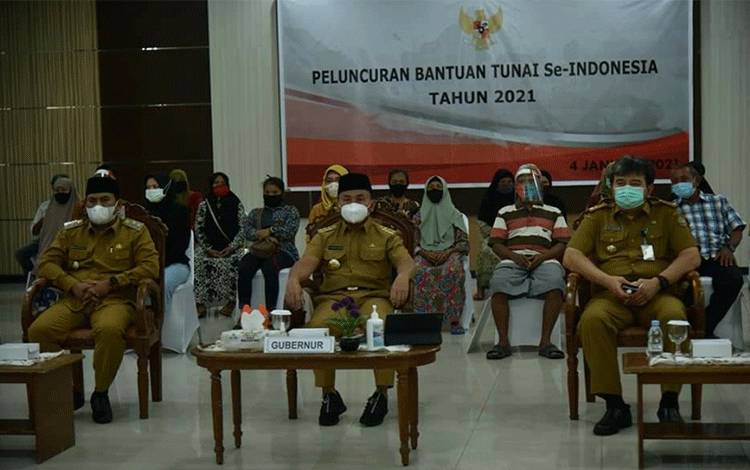216.922 KK se-Kalteng Kembali Terima Bansos Pusat
