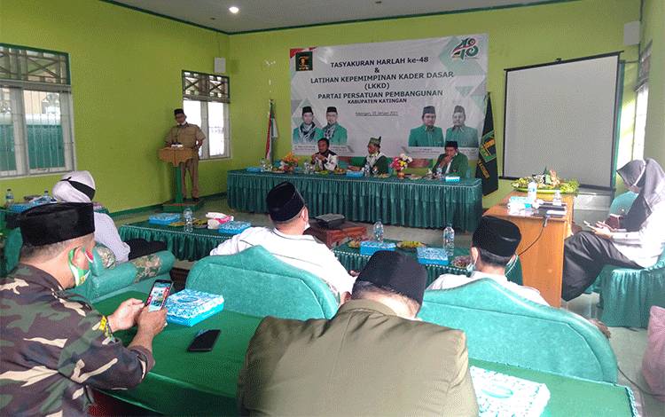 Kader PPP di Katingan Diharapkan Turut Andil Bangun Daerah
