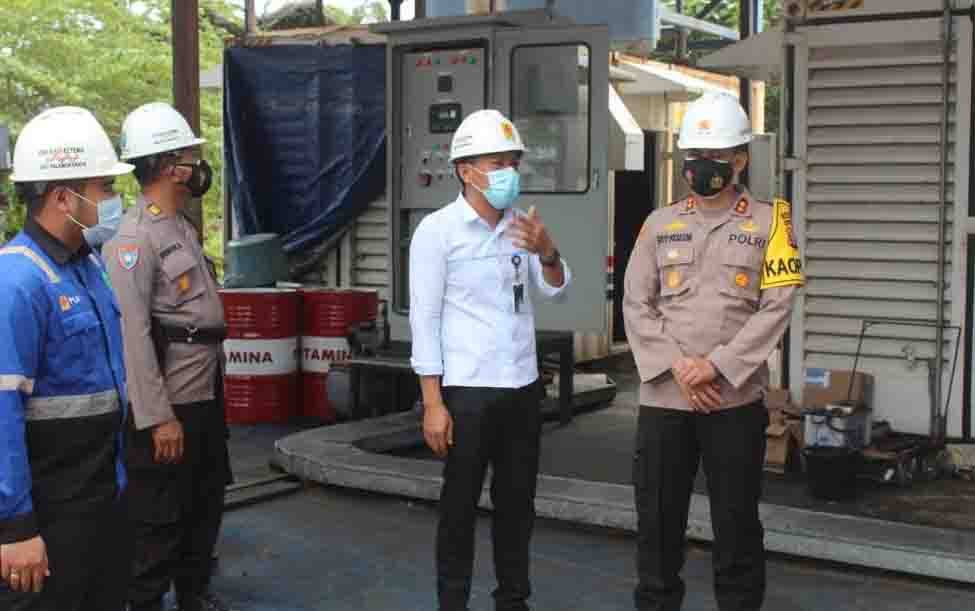 Kapolres Seruyan Bahas Pengamanan di PLN Kuala Pembuang