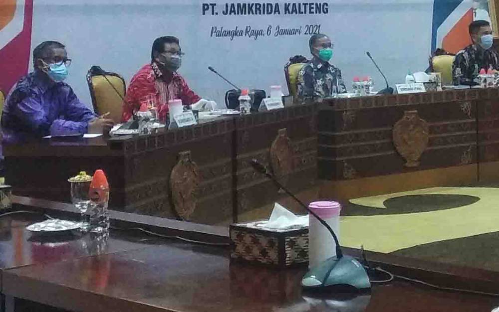 Gubernur Apresiasi Pertumbuhan Positif PT Jamkrida Kalteng