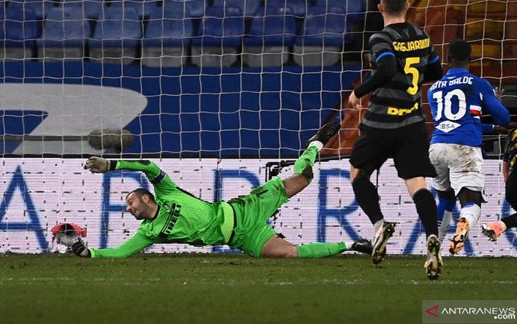 Inter Milan Buang Peluang Curi Posisi Puncak Usai Ditundukkan Sampdoria