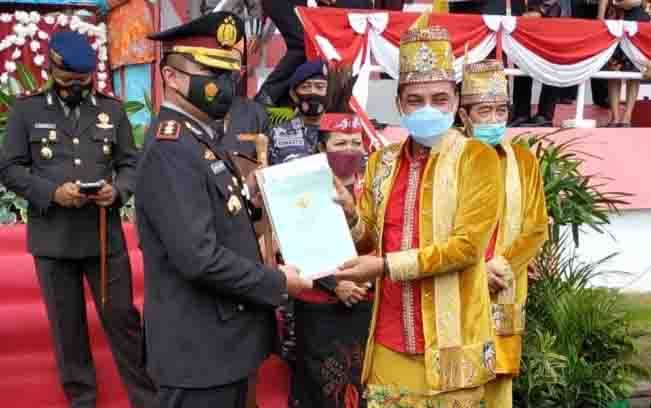 HUT Kotawaringin Timur ke 68, Polres Kotim Dapat Kado Hibah Tanah 3 Hektare untuk Pembangunan Mapolresta