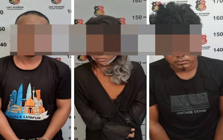 2 Pria Bersama 1 Wanita Ditangkap Saat Asyik Pesta