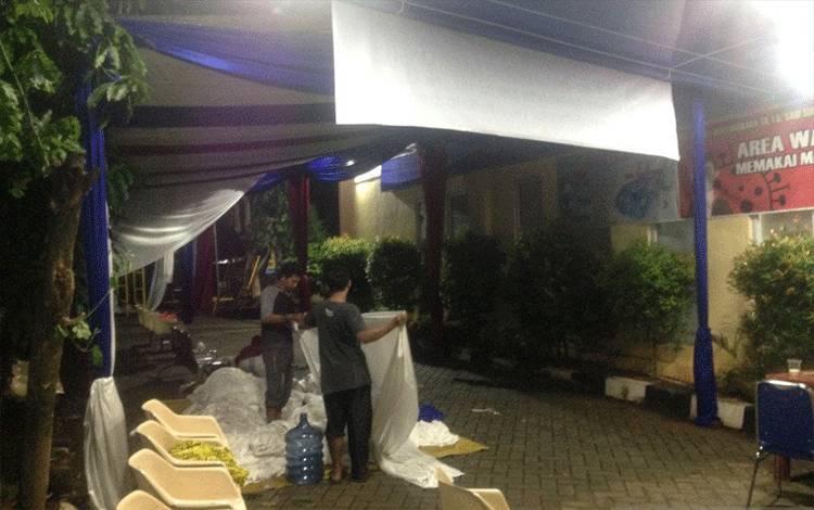 Posko Ante Mortem-DVI RS Polri Lakukan Persiapan Kedatangan Jenazah