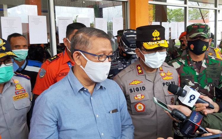 Gubernur Kalbar Tinjau Posko Ante Mortem di Bandara Supadio Pontianak