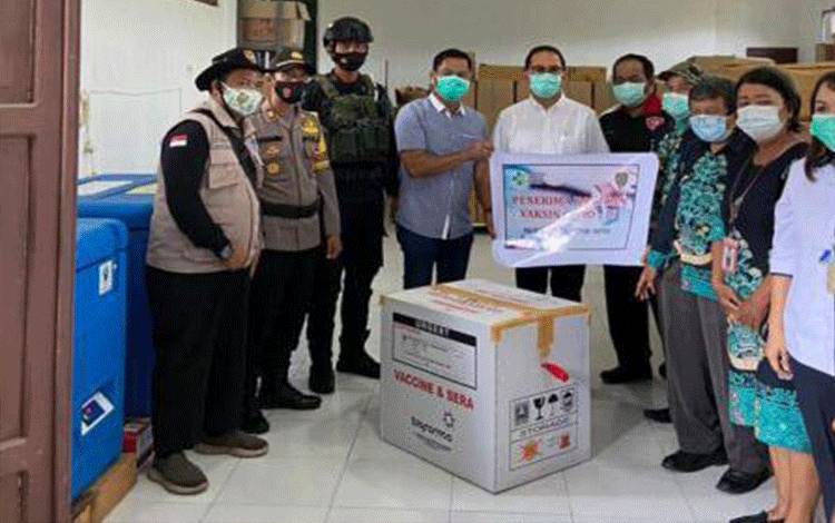 Pemkab Pulang Pisau Terima 560 Vaksin Covid-19