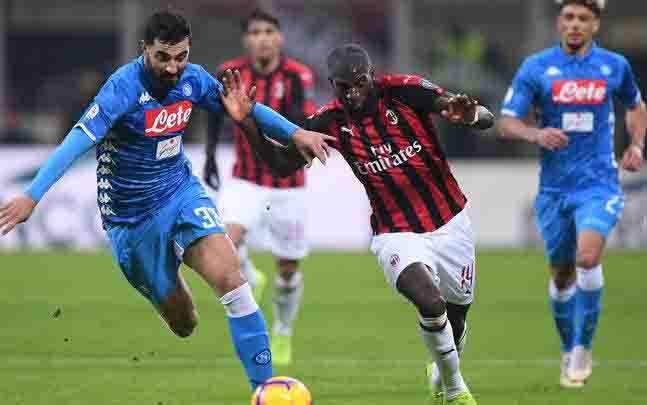 Udinese Vs Napoli 1-2, Bakayoko Jadi Pahlawan