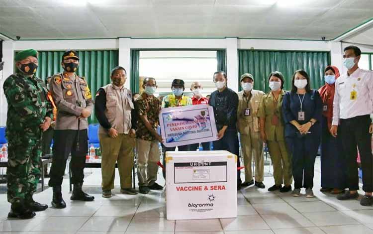 840 Vial Vaksin Covid-19 Diterima Pemkab Barito Utara