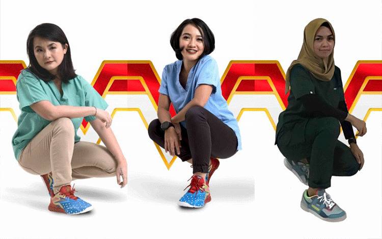 Reebok X Wonder Woman, Kolaborasi dengan Nakes Perempuan Indonesia