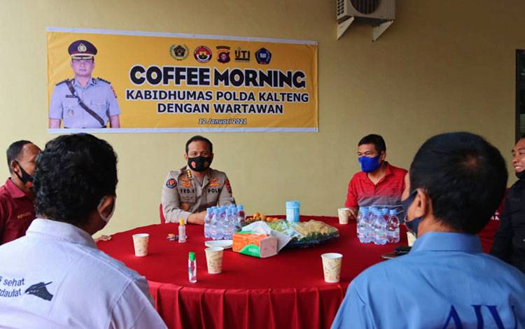 Kabidhumas Polda Kalteng: Maksimalkan Kemitraan Kepada Awak Media