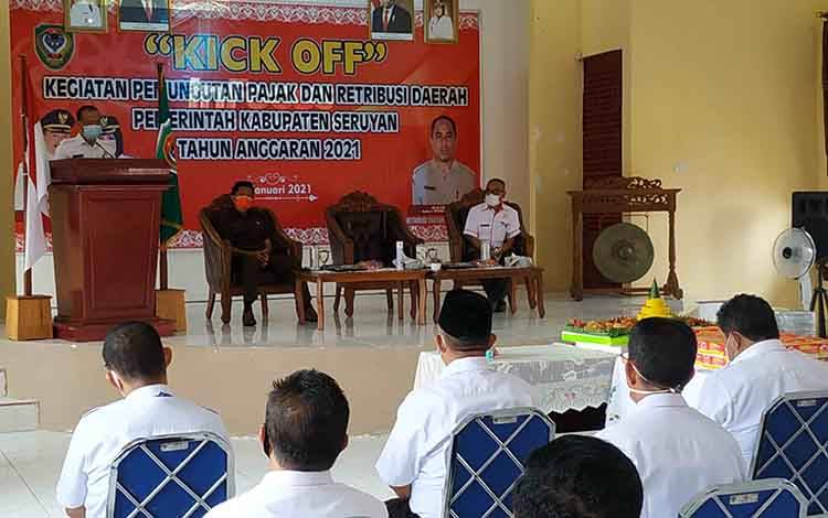 Kick Off Pemungutan Pajak, Ini Harapan DPRD Seruyan