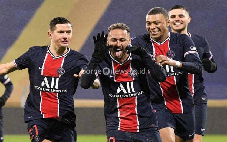 Neymar Bawa PSG Juarai Piala Liga Prancis