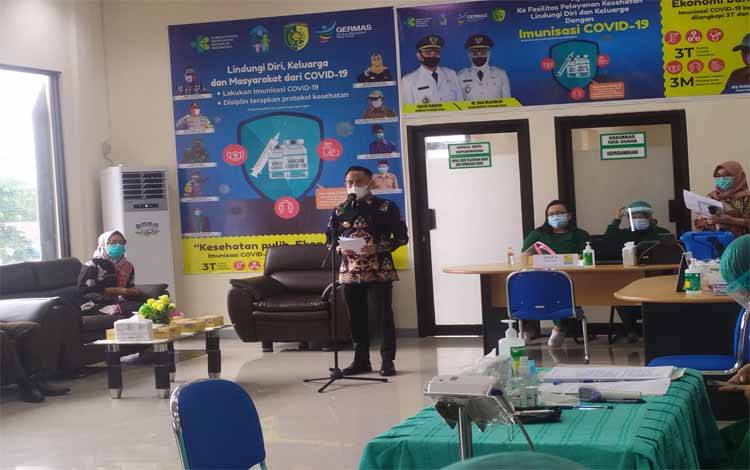 Wali Kota Palangka Raya Buka Kegiatan Vaksinasi Covid-19