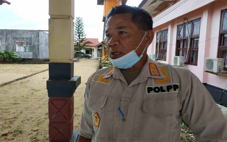 Satpol PP Seruyan Terus Pantau Kepatuhan Protokol Kesehatan
