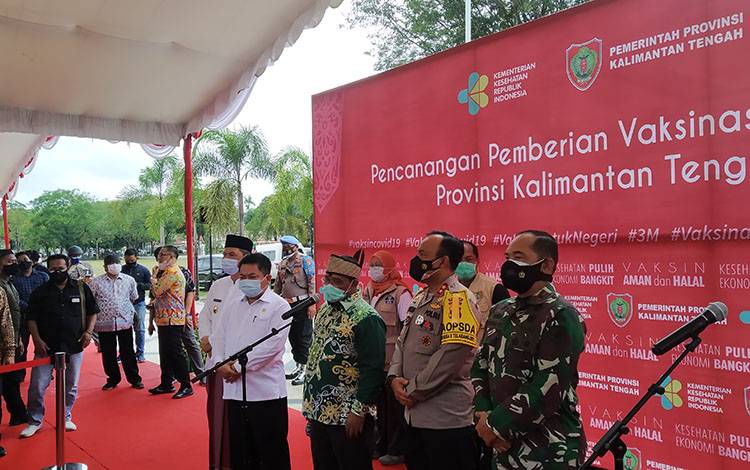 Wakil Gubernur Kalteng: Jangan Takut Divaksin