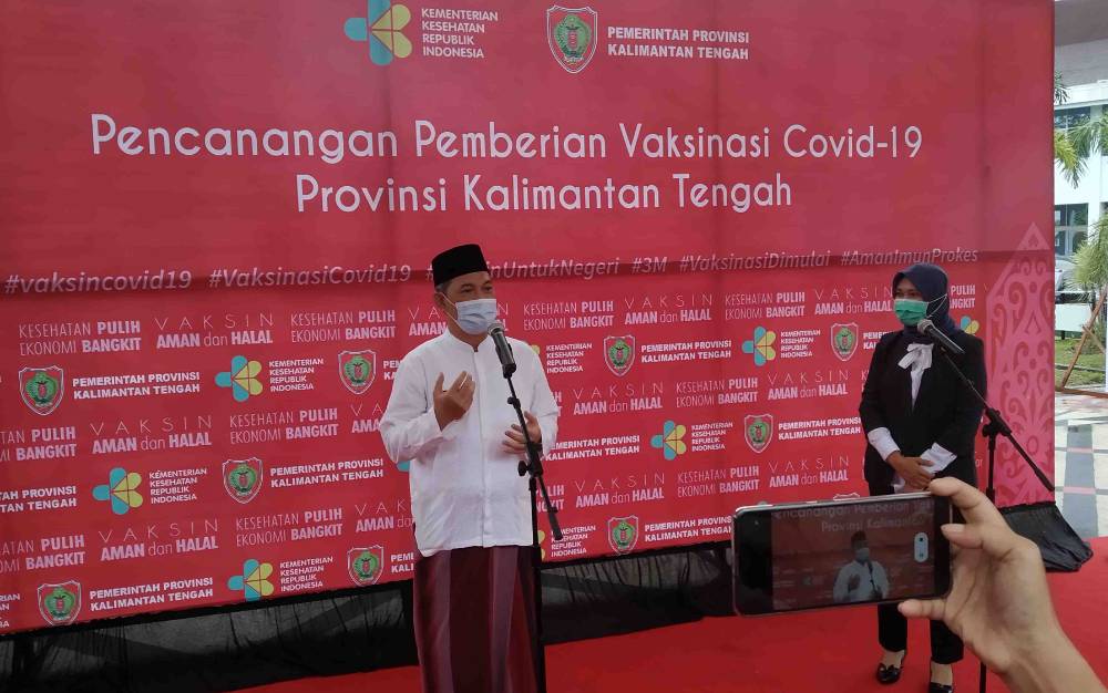 Sekda Kalteng: Laksanakan Protokol Kesehatan Meski Sudah Divaksin Covid-19