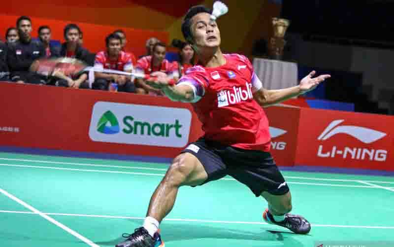 Anthony Sinisuka Ginting Gagal ke Final Thailand Open