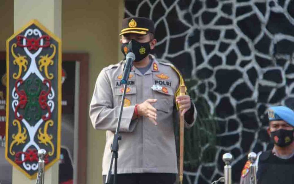 Kapolres Kotim Minta Masyarakat Peduli Alam dan Lingkungan