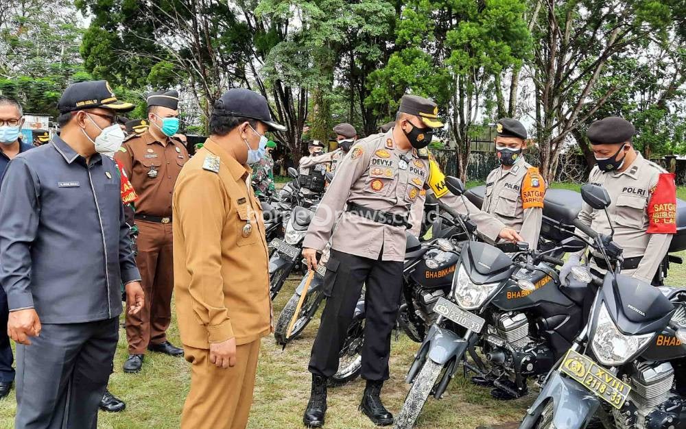 Polres Kobar Gelar Apel Kesiapan Pelaksanaan 4 Fokus Program Polda Kalteng
