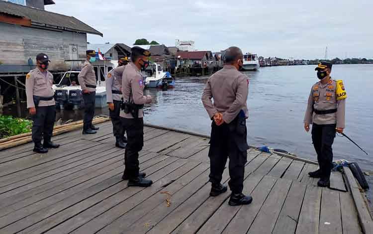 Kapolres Seruyan Turun Langsung Pantau Debit Air