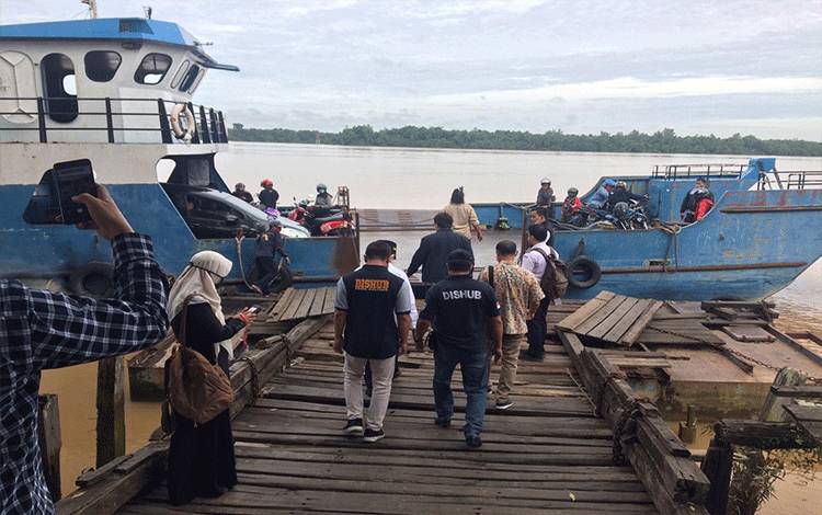 Dinas Perhubungan Pulang Pisau Gelar Rapat Bahas Keluhan Soal Feri Mintin
