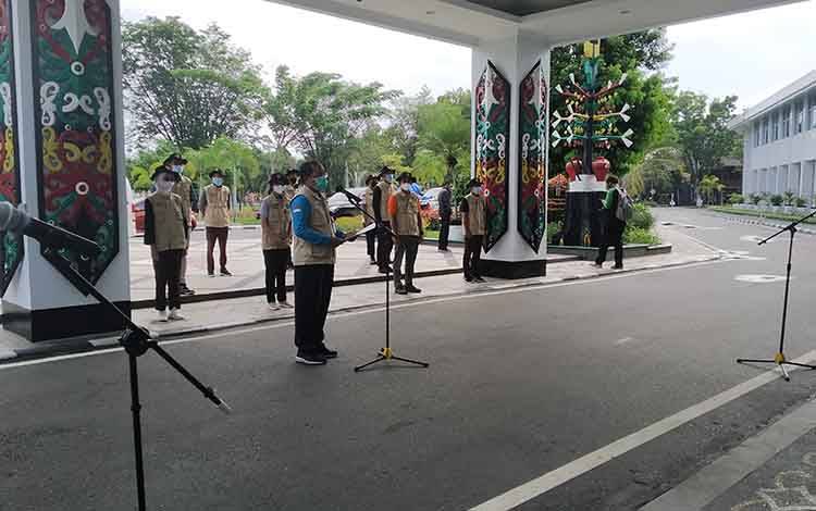 12 Relawan Kesehatan Kalteng Diberangkatkan ke Lokasi Banjir di Kalsel