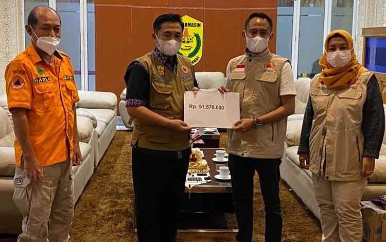 Warga Palangka Raya Bisa Gunakan Kendaraan BPBD Distribusikan Bantuan untuk Korban Banjir di Kalsel