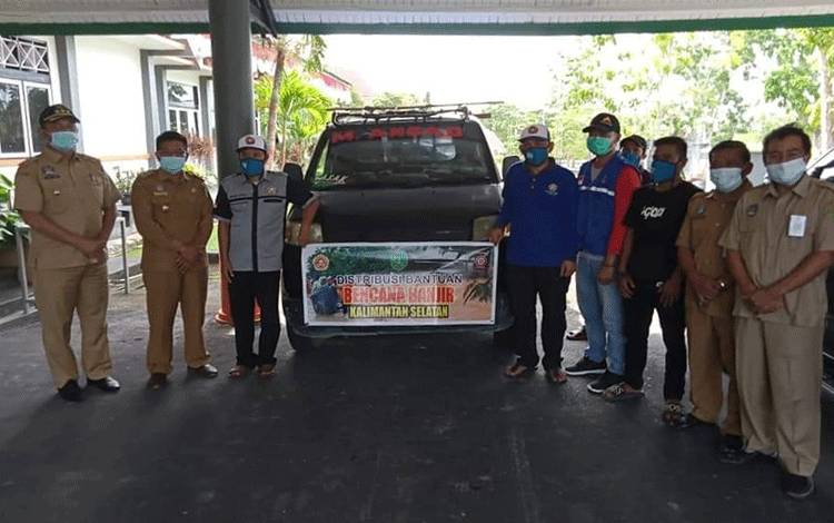 Pemkab Sukamara Lepas Tanaga dan Karang Taruna Kirim Logistik ke Kalsel?