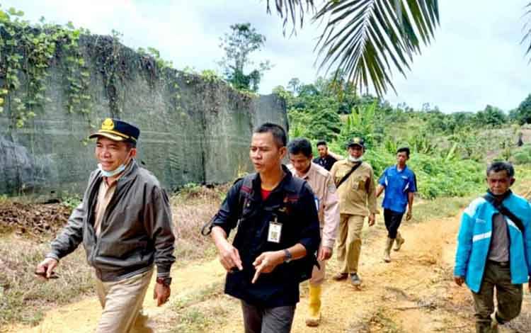 Plt Kepala Dinas Pertanian Barito Utara Tinjau UPTD BBP di Jalan Negara Km 17