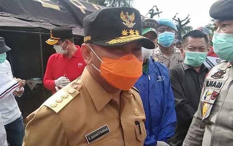 Ketua Satgas Covid-19 Kalteng, Sugianto Sabran