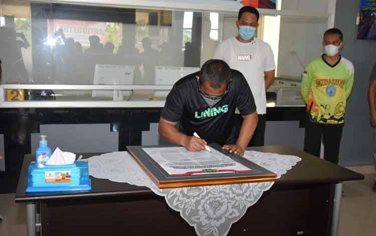 Wakil Gubernur Kalteng Dukung Pencanangan Pembangunan Zona Integritas di Lamandau