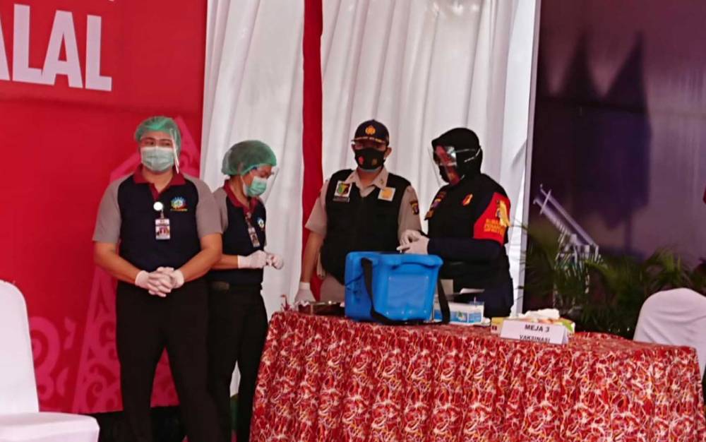 Capaian Vaksinasi Covid-19 di Kalteng Terus Meningkat