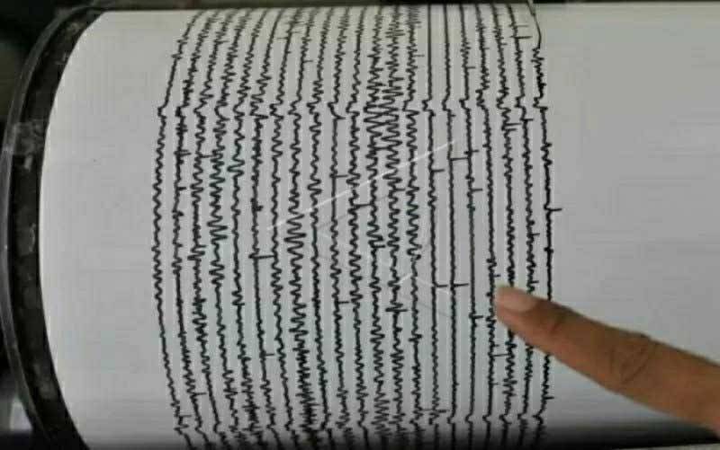 Ilustrasi alat seismograf BMKG yang merekam dentuman dari langit di Bali. (foto : ANTARA/HO-Aspri)