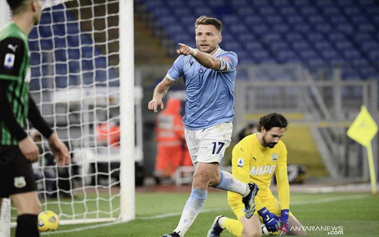Lazio Kunci Kemenangan atas Sassuolo Meski Tertinggal Terlebih Dahulu