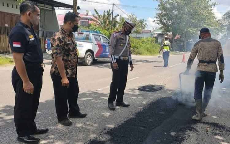 Dari 474 Km Jalan Dalam Kota Sampit Ini Jumlah Persentase yang Mengalami Kerusakan