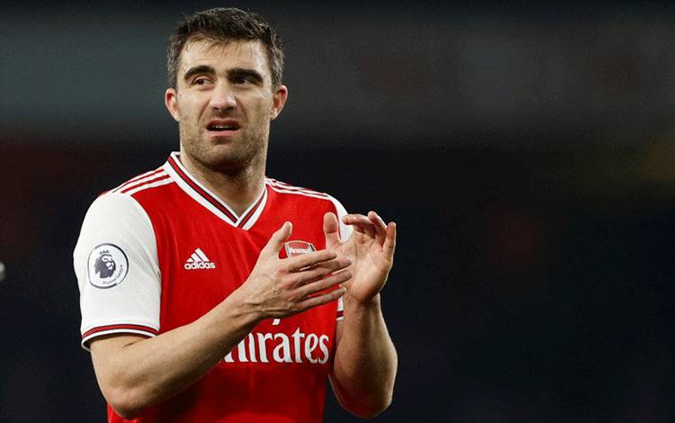 Akhiri Kontrak di Arsenal, Sokratis Gabung Olympiakos Piraeus