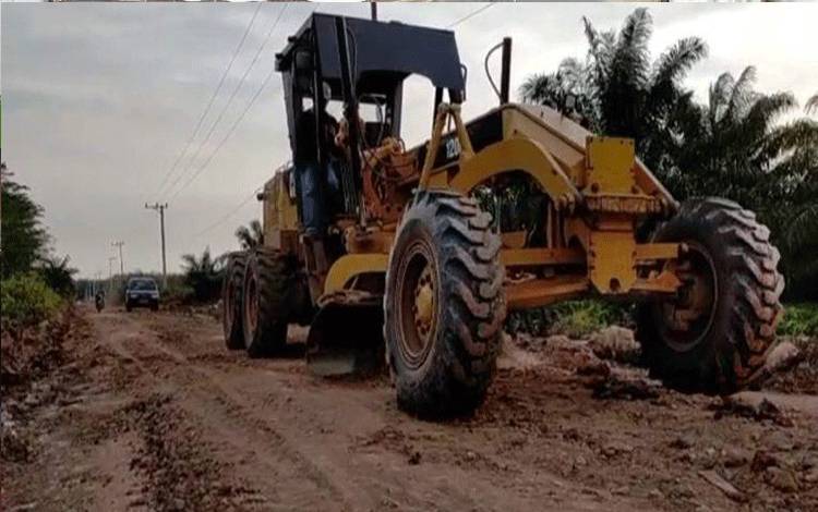 DPUPR Pulang Pisau Bersinergi dengan Balan Jalan Nasional untuk ini
