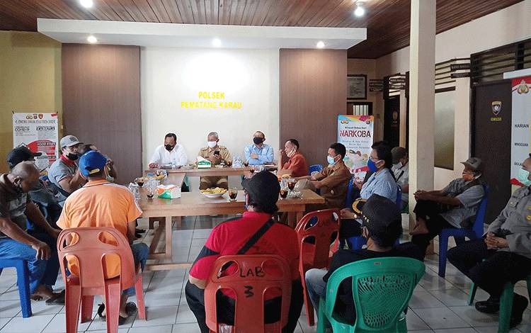 Begini Hasil Mediasi Warga dan Kades Pinang Tunggal Terkait Uang Plasma Sawit