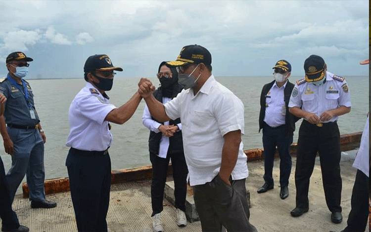 Pemprov Kalteng Dukung Pemkab Seruyan Tingkatkan Infrastruktur Pelabuhan Segintung