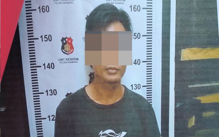 Abdul Gafur tersangka kasus pertolongan jahat.