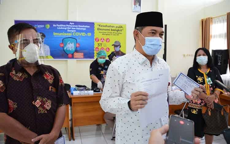 Sekda Kalteng Sebut Tak Ada Dampak Negatif Setelah Dua Kali Divaksin