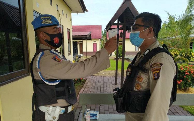 Polsek Seruyan Hilir Laksanakan Pendisiplinan Personel ?