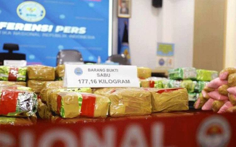 BNN Sita 211 Kg Sabu dari Dua Pengungkapan di Aceh dan Sumsel